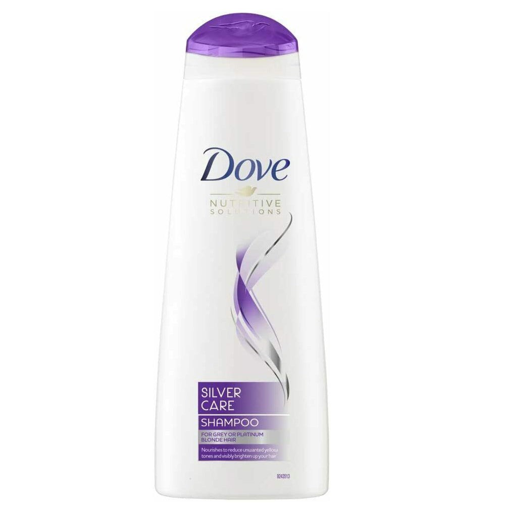 Dove SIlver Care Shampoo For Grey & Platinum Blonde Hair 250ml Dove SIlver Care Shampoo For Grey & Platinum Blonde Hair 250ml